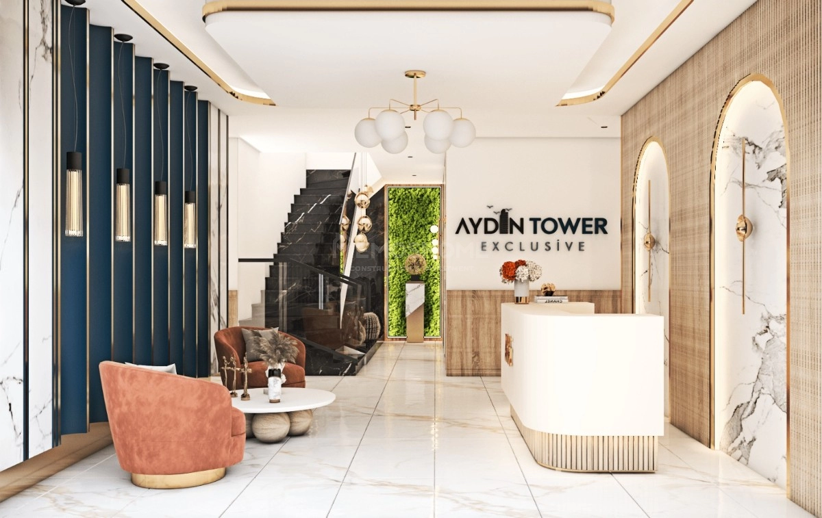 Aydın Tower — Квартира с Морским Видом