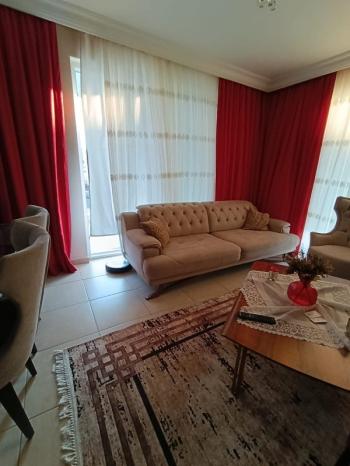 ALANYA MAHMUTLAR’DA EŞYALI KİRALIK 2+1 DAİRE
