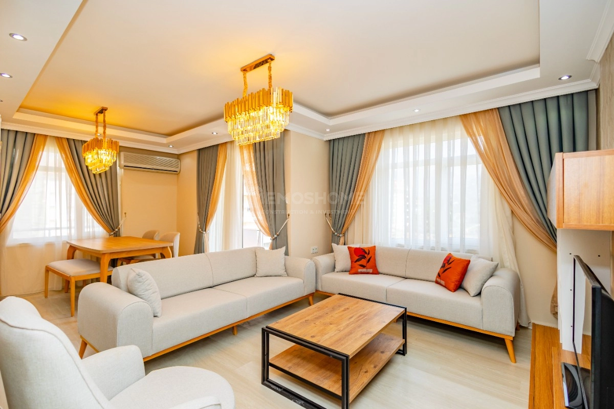 Kestel Seafront Furnished 1+1 Apartment