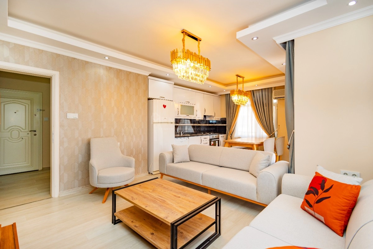 Kestel Seafront Furnished 1+1 Apartment
