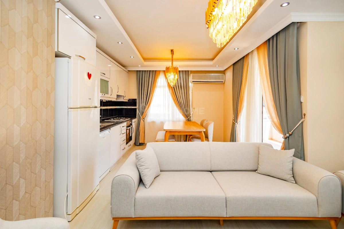 Kestel Seafront Furnished 1+1 Apartment