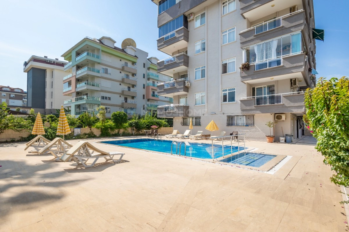 Kestel Seafront Furnished 1+1 Apartment