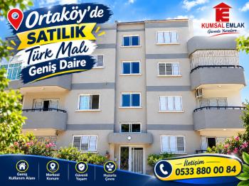 ORTAKÖY'DE TÜRK MALI SATILIK 3+1  EŞYALI DAİRE 