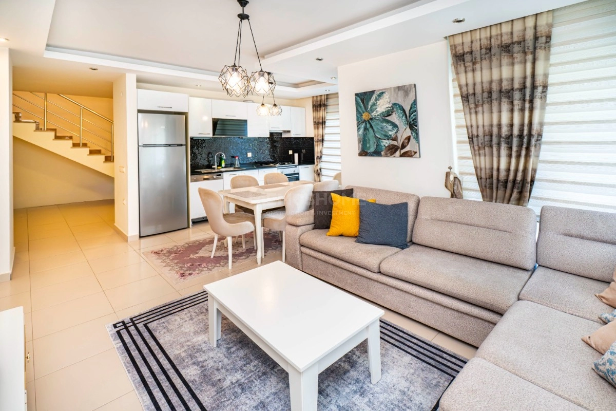 Kestel Lory Queen Furnished Duplex