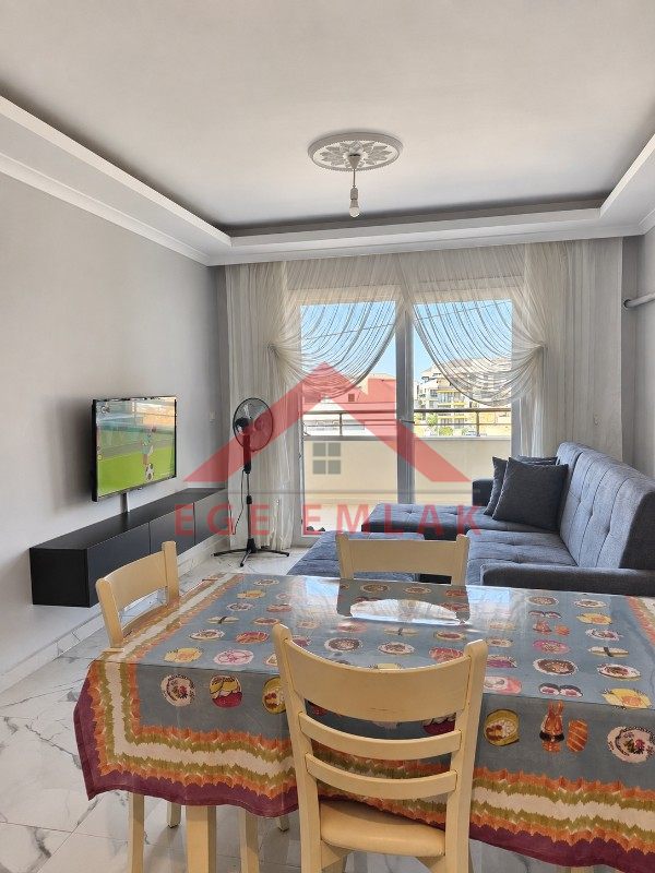 Didim Hisar Mahallesi Hünkar Rezidans’ta Havuzlu Eşyalı 2+1 Ara Kat Daire