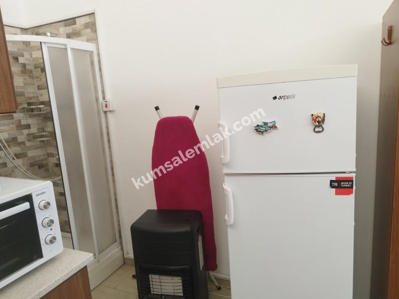 K.KAYMAKLIDA KİRALIK 1+0 ZEMİNKAT EŞYALI DAİRE 