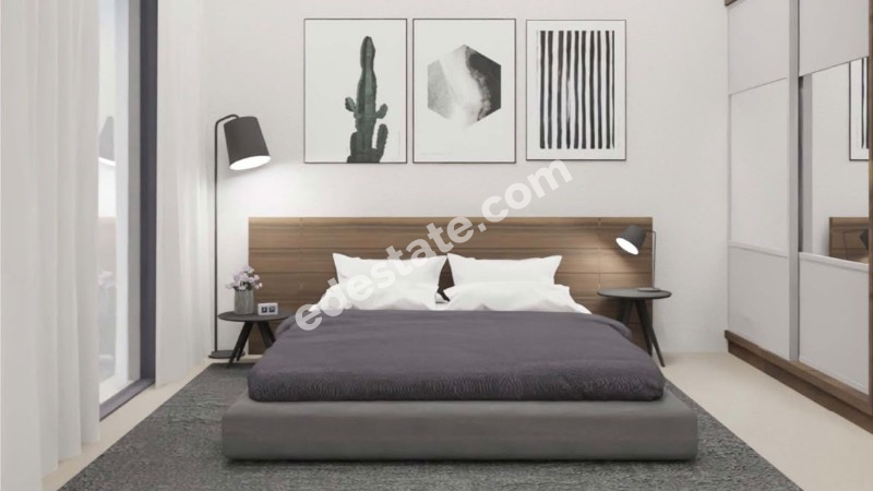 Lefkoşa Küçük Kaymaklı'da  SATILIK TÜRK KOÇANLI  NİSAN AYI TESLİM 3+1 daire