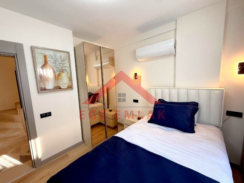 Didim Efeler Mahallesi’nde Butik Site İçerisinde Full Eşyalı Akıllı Tripleks 3+1 Villa