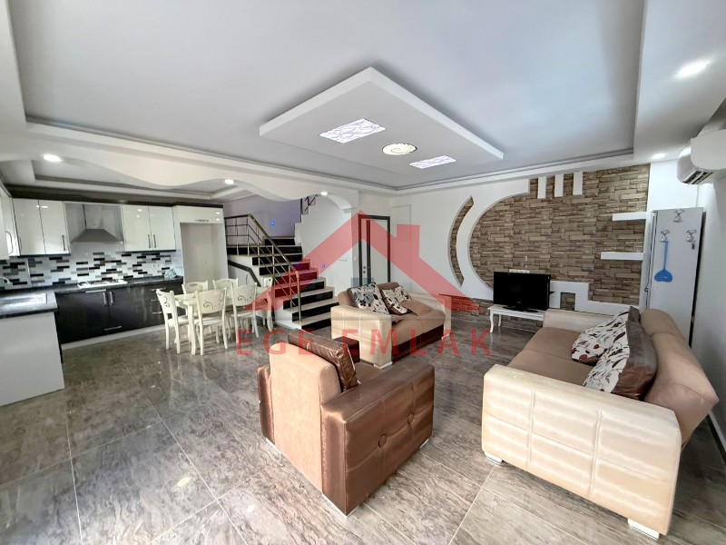 Didim Efeler’de Müstakil Havuzlu, Teraslı, Masrafsız 3+1 Satılık Villa