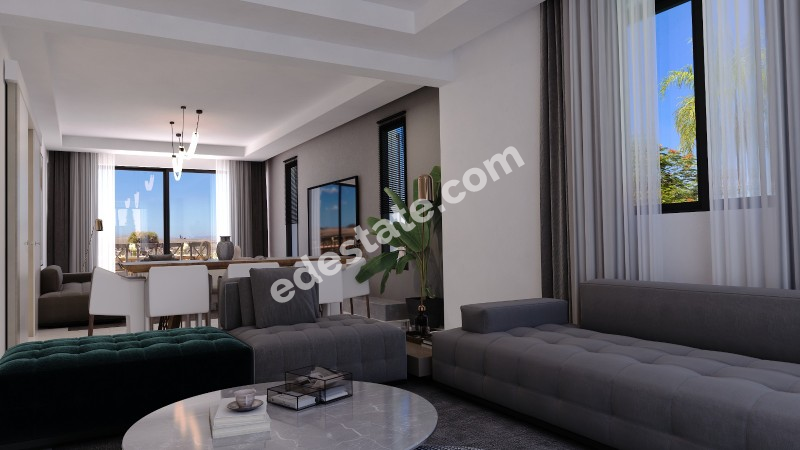 Lefkoşa Gönyeli'de Villar Bölgesi SATILIK  SIFIR 3+1