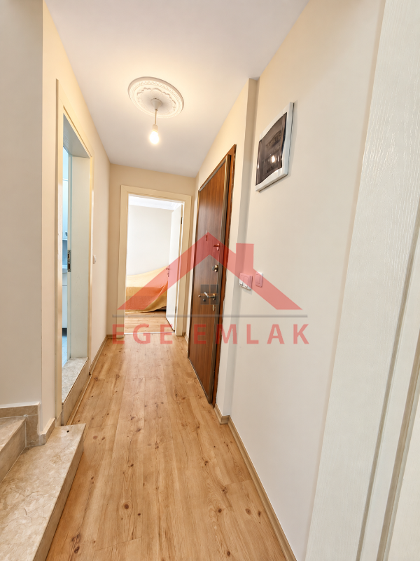Didim Yeni Mahalle’de Geniş Teraslı Deniz Manzaralı 3+1 Satılık Dubleks