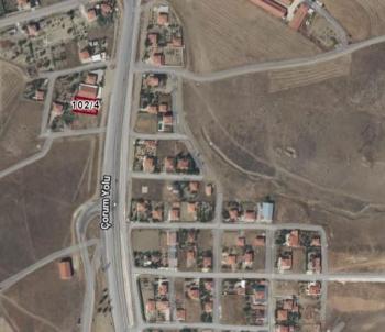 GÜVENAY -  ÇORUM OVAKARAPINAR MEVKİ ANAYOL CEPHELİ FIRSAT 519M2 SATILIK ARSA