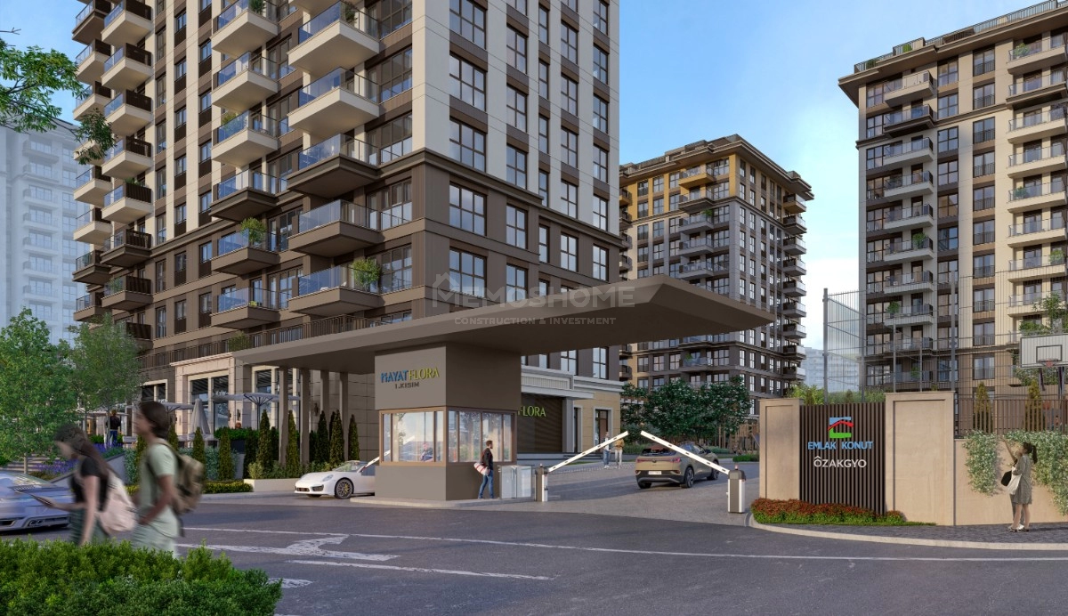 Kucukcekmece Hayat Flora Moderne Boliger