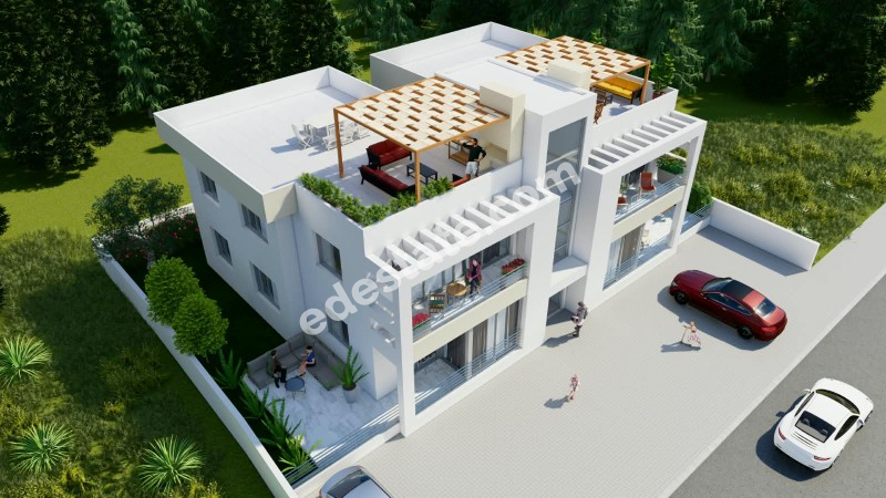 Lefkoşa Hamitköy'de Satılık 3+1 PENTHOUSE