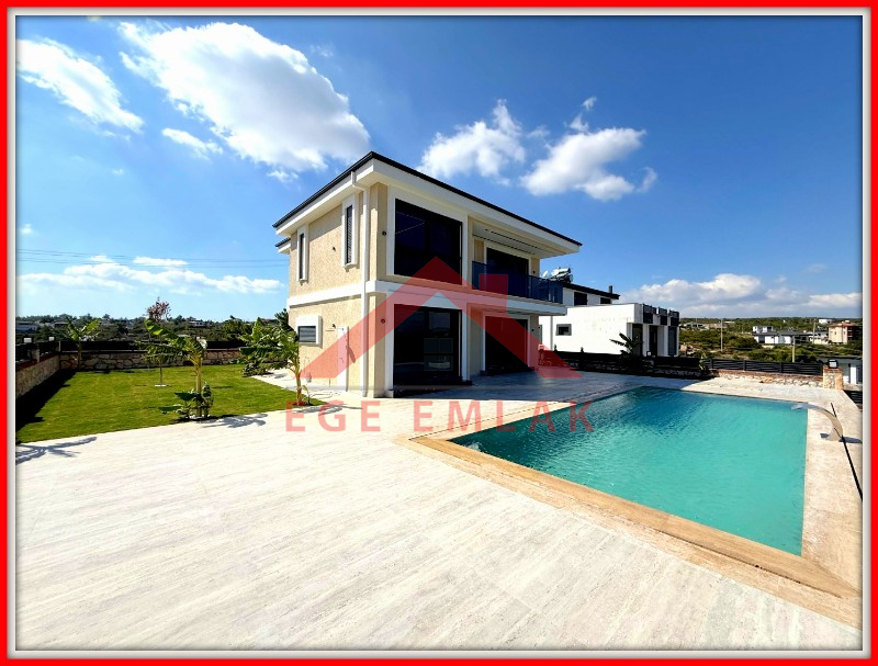 Didim Seyrantepede 645 M2 Arsa Üzerinde Satılık 4+1 Villa