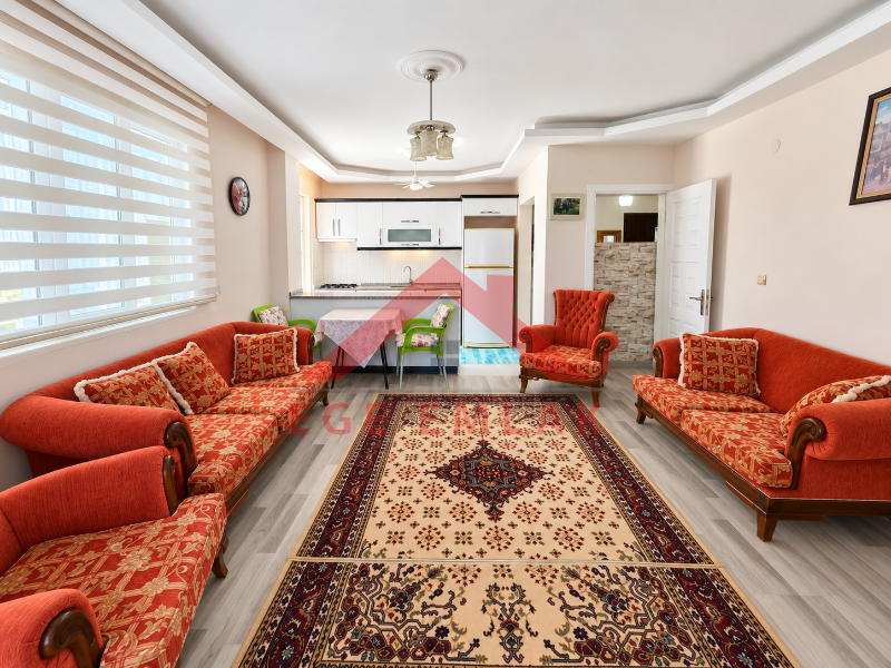 Didim Yeni Mahalle Deniz Evleri'nde Park Cepheli Geniş Balkonlu 2+1 Satılık Daire