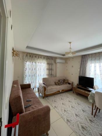 ALANYA MAHMUTLAR'DA DENİZ MANZARALI 2+1 FULL EŞYALI KİRALIK DAİRE