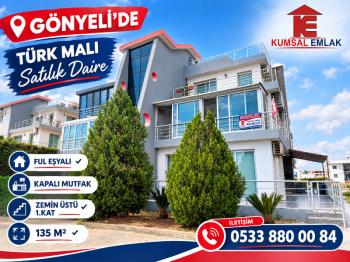GÖNYELİ'DE TÜRK MALI FUL EŞYALI SATILIK DAİRE 