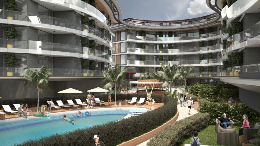 FORSALE APARTMENT ALANYA OBA: OBA DOWNTOWN